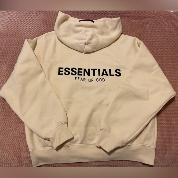 Essentials Fear of God Hoodie in Buttercream - Picture 1 of 4